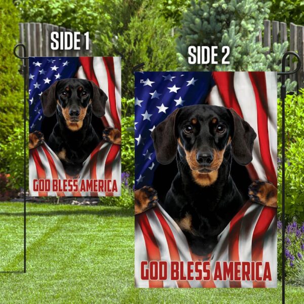 Dachshund American Flag T-Shirt: Patriotic Wiener Dog Apparel - Image 10