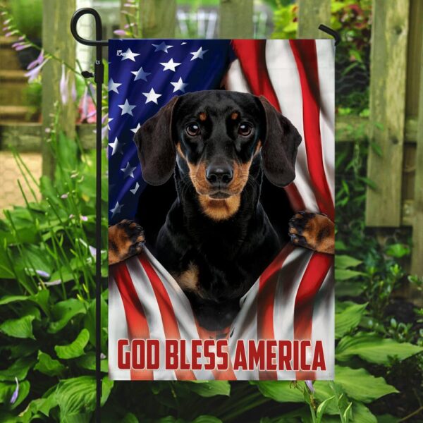 Dachshund American Flag T-Shirt: Patriotic Wiener Dog Apparel - Image 7