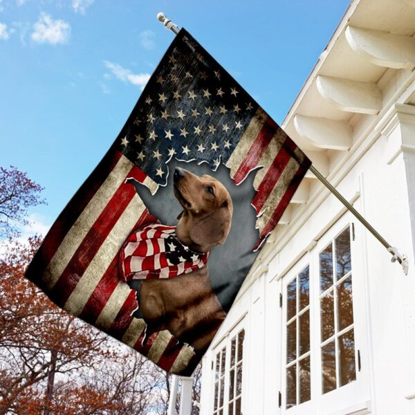 Dachshund 4th of July Outfit: Patriotic Dog Clothes THN2192F - Image 2