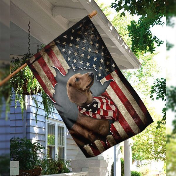 Dachshund 4th of July Outfit: Patriotic Dog Clothes THN2192F - Image 3