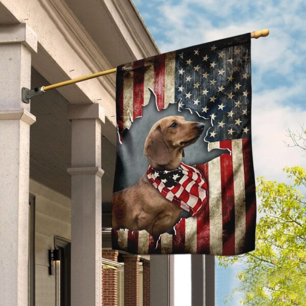 Dachshund 4th of July Outfit: Patriotic Dog Clothes THN2192F