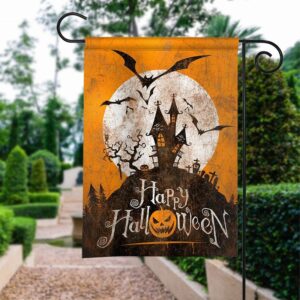 Dark Moon Garden Flag: Mystical Night Garden Decor