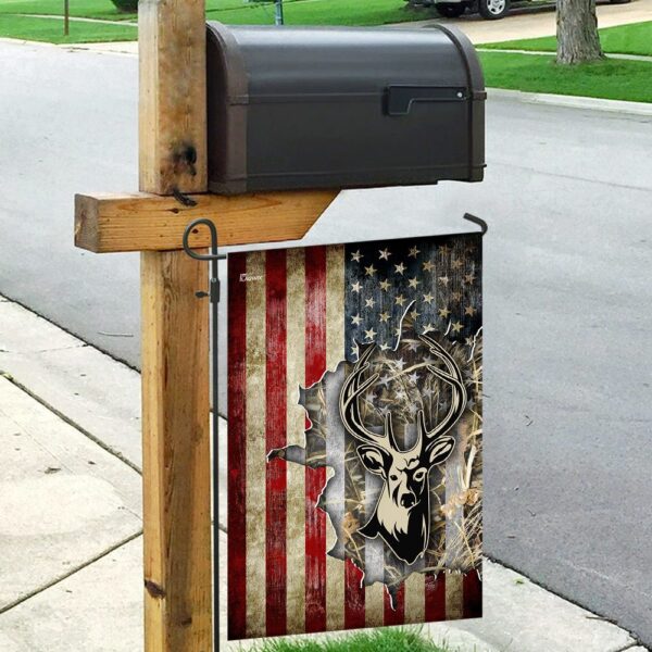 Patriotic Deer America Flag THN2052F1: Show Your American Pride - Image 9