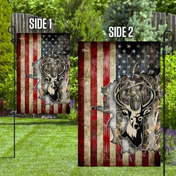 Patriotic Deer America Flag THN2052F1: Show Your American Pride - Image 10