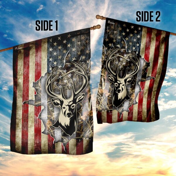 Patriotic Deer America Flag THN2052F1: Show Your American Pride - Image 5