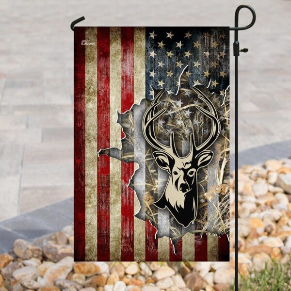 Patriotic Deer America Flag THN2052F1: Show Your American Pride - Image 8