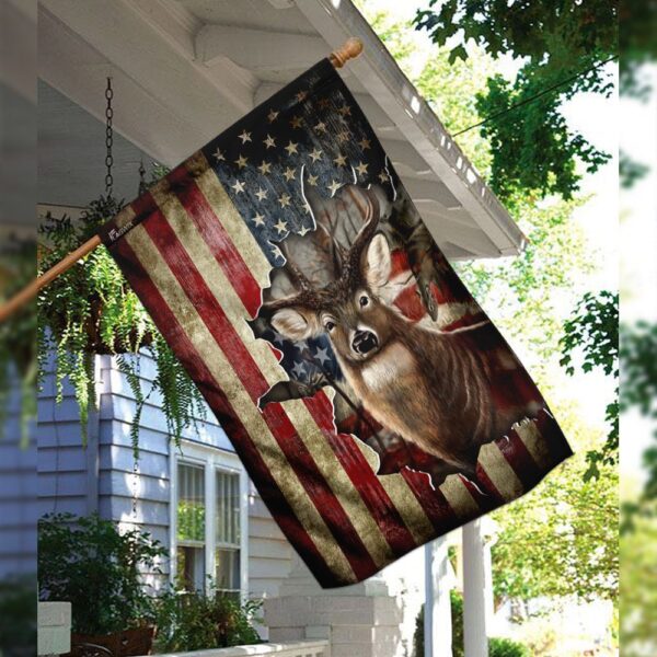 Deer America US Flag THN2052F - Image 3