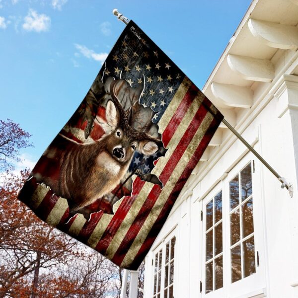 Deer America US Flag THN2052F - Image 2
