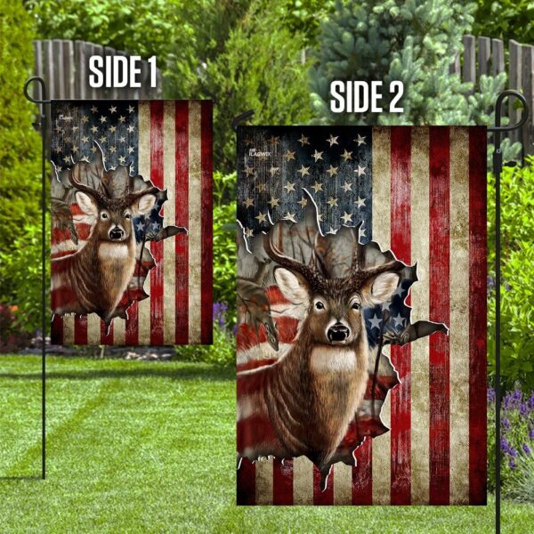 Deer America US Flag THN2052F - Image 10