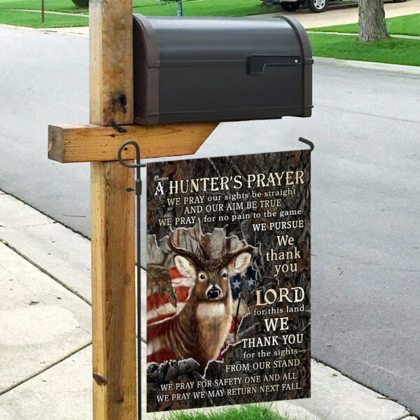 Deer Hunting Prayer Flag: American Hunter's THN2152F - Image 9
