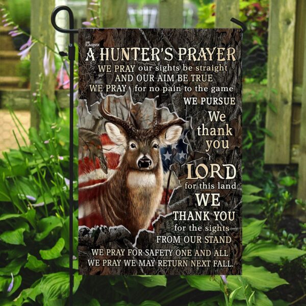 Deer Hunting Prayer Flag: American Hunter's THN2152F - Image 7