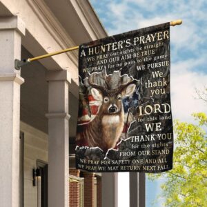 Deer Hunting Prayer Flag: American Hunter's THN2152F