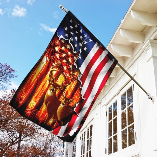 American Flag Deer Hunting Camo THB1990V1F - Image 2