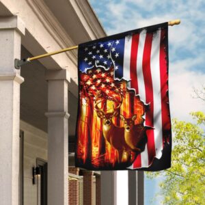 American Flag Deer Hunting Camo THB1990V1F