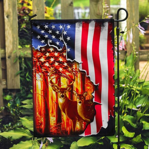 American Flag Deer Hunting Camo THB1990V1F - Image 7