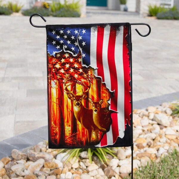 American Flag Deer Hunting Camo THB1990V1F - Image 8