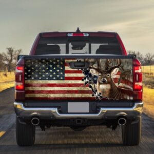 Deer Hunting Truck Tailgate Decal Sticker Wrap