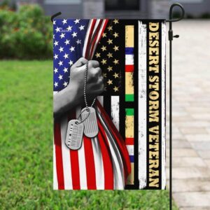 Desert Storm Veteran Garden Flag: Honor Their Service