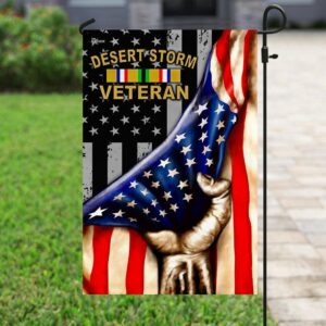Desert Storm Veteran Garden Flag: Honor Their Service