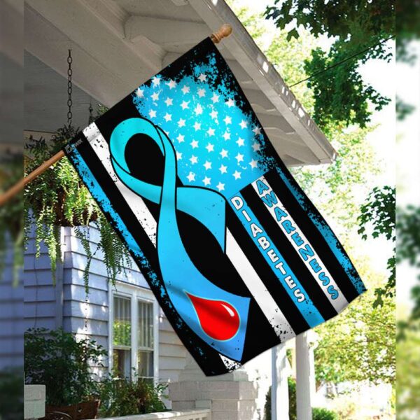 Diabetes Awareness Flag: THB2204F - Show Your Support - Image 3