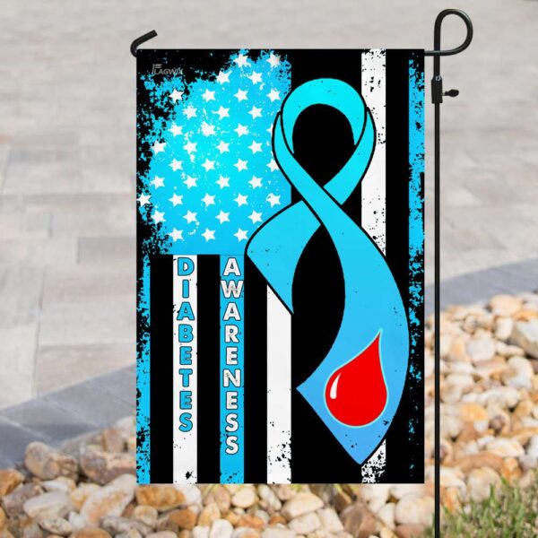 Diabetes Awareness Flag: THB2204F - Show Your Support - Image 8