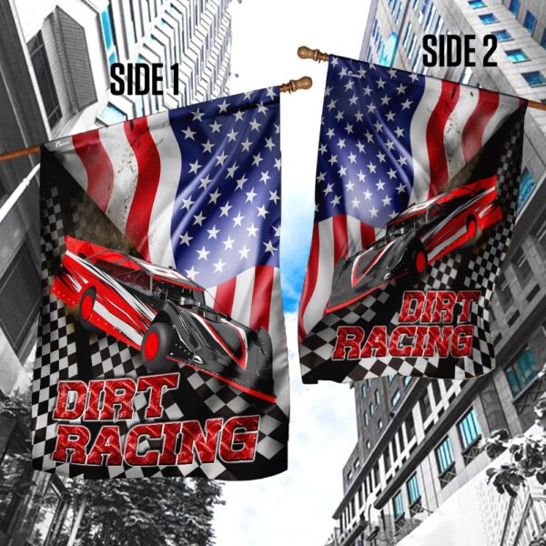 Dirt Late Model Racing Flags: Official Checkered & Caution Flags - Image 4