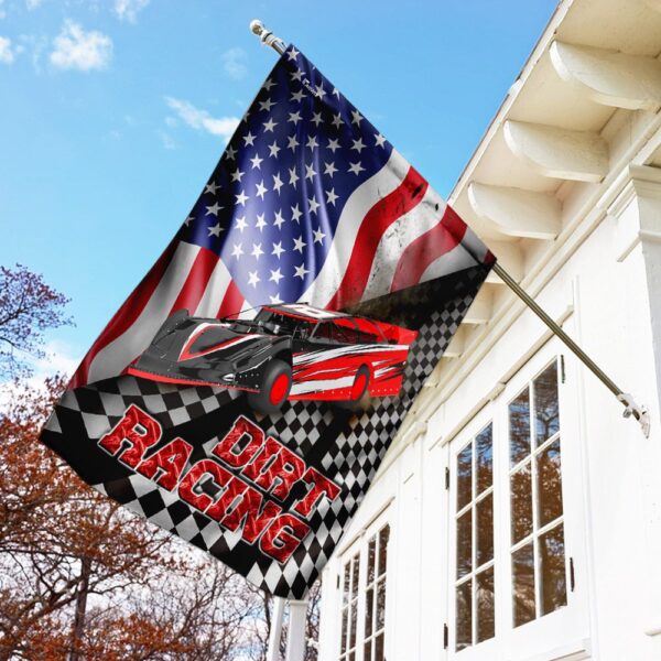 Dirt Late Model Racing Flags: Official Checkered & Caution Flags - Image 3