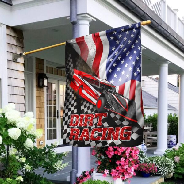 Dirt Late Model Racing Flags: Official Checkered & Caution Flags