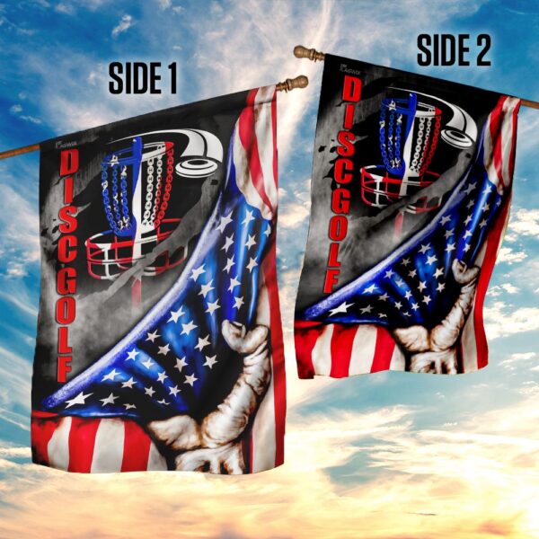 Patriotic Disc Golf Disc: DBX1744F American Flag - Image 5