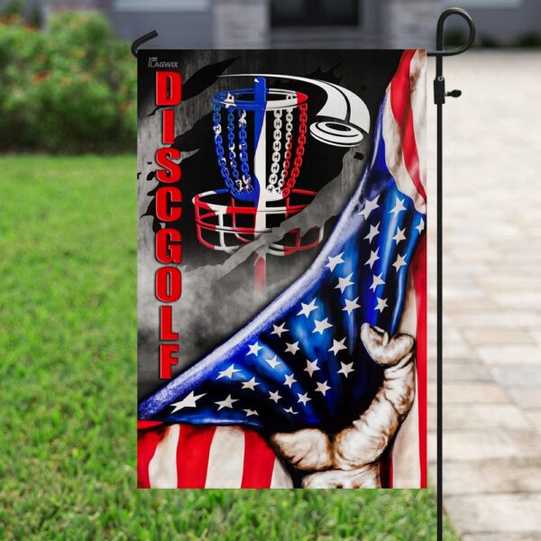 Patriotic Disc Golf Disc: DBX1744F American Flag - Image 6