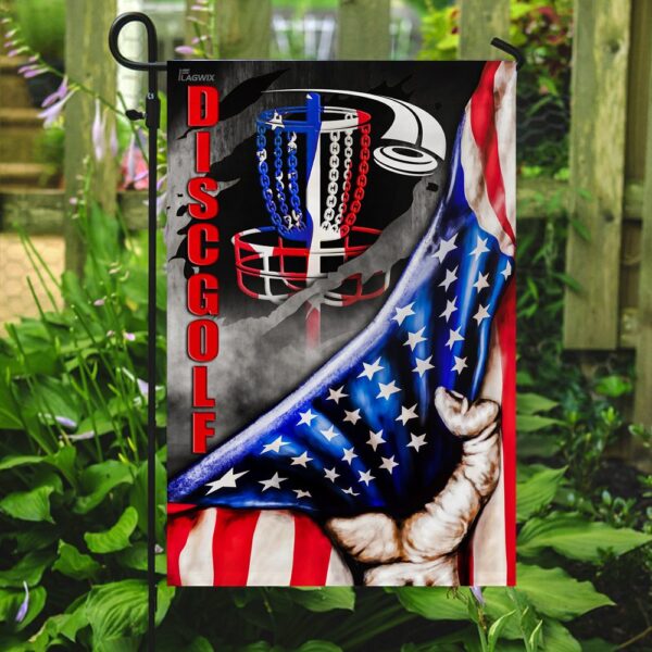 Patriotic Disc Golf Disc: DBX1744F American Flag - Image 7