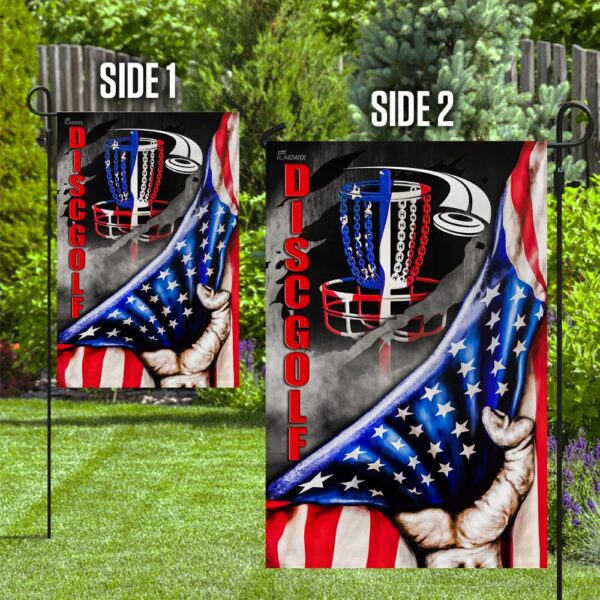 Patriotic Disc Golf Disc: DBX1744F American Flag - Image 10