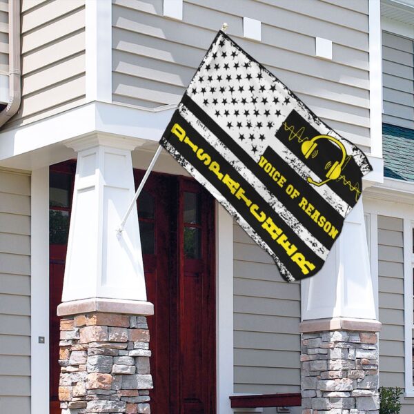 Voice of Reason Dispatcher Flag QNK258F: Clear Communication, Enhanced Safety - Image 4