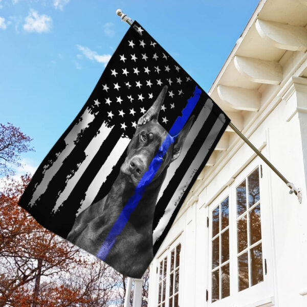 Doberman Pinscher. K9 Flag THB2162F - Image 2