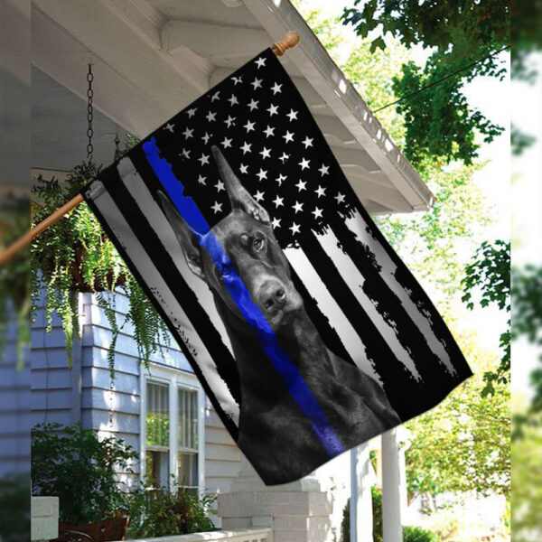 Doberman Pinscher. K9 Flag THB2162F - Image 3