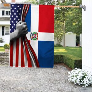 Dominican-American Pride Flag T-Shirt: TQN970F