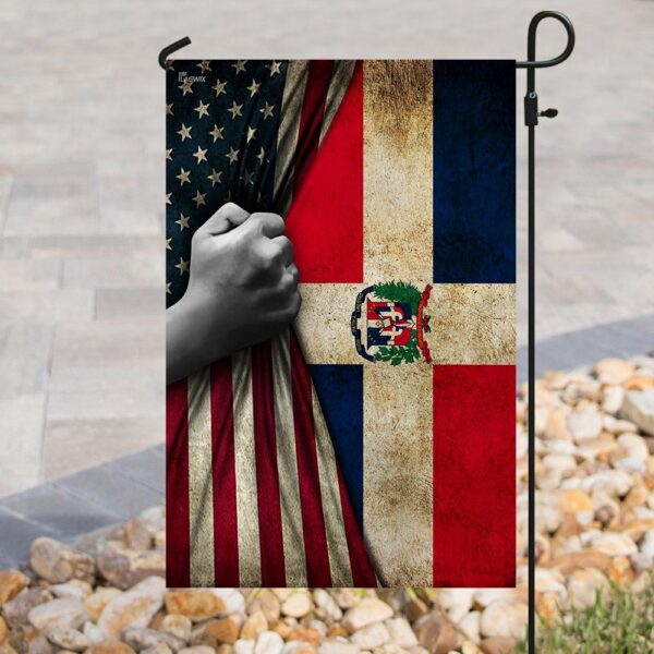Dominican Republic American US Flag TRN99F - Image 8