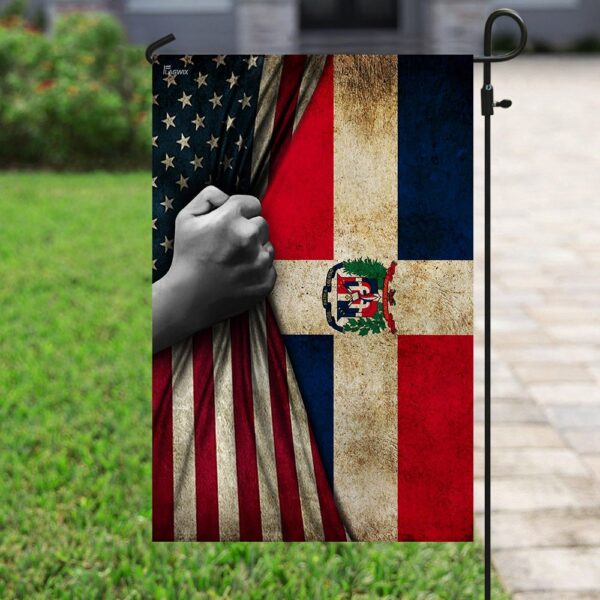 Dominican Republic American US Flag TRN99F - Image 6