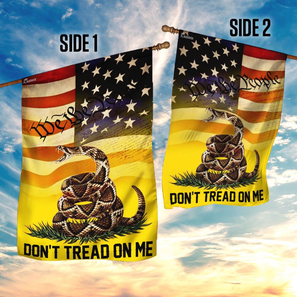 Gadsden Flag: Don't Tread On Me - Libertarian We The People Flag - Image 5