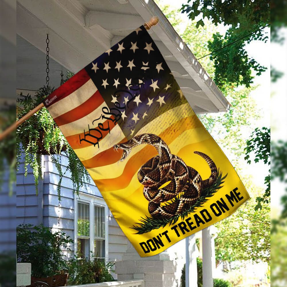 Gadsden Flag: Don't Tread On Me - Libertarian We The People Flag - Image 3