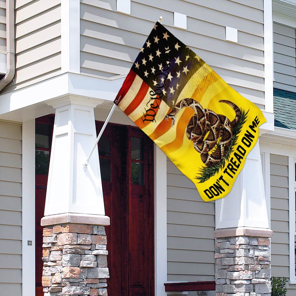 Gadsden Flag: Don't Tread On Me - Libertarian We The People Flag - Image 4