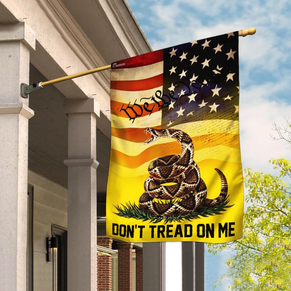 Gadsden Flag: Don't Tread On Me - Libertarian We The People Flag