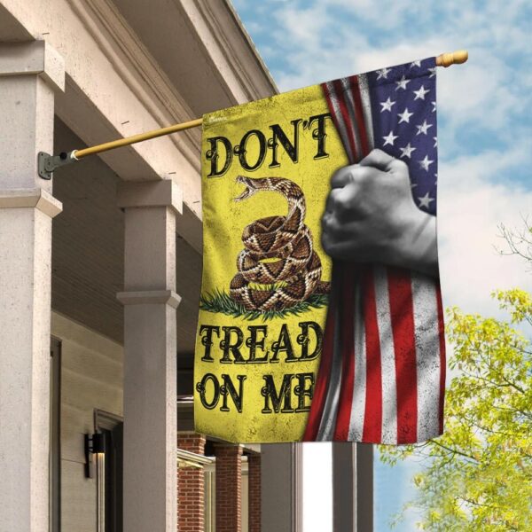 Don�t Tread On Me American Libertarian Gadsden Flag THN2197F1