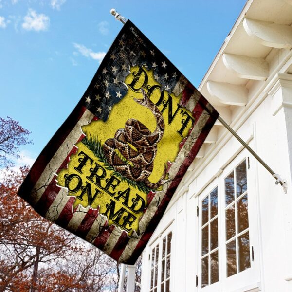 Don�t Tread On Me American Libertarian Gadsden Flag THN2197F - Image 2