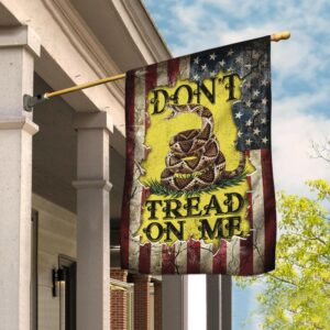 Don�t Tread On Me American Libertarian Gadsden Flag THN2197F