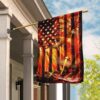 Dragonfly US Flag THB1990V3F: American Flag Patch - High-Quality Embroidery
