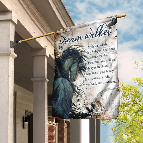 Dream Walker Horse Flag PSL12F: Stunning Equestrian Banner