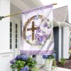 Easter Cross Flag "He Is Risen" - MLN949F