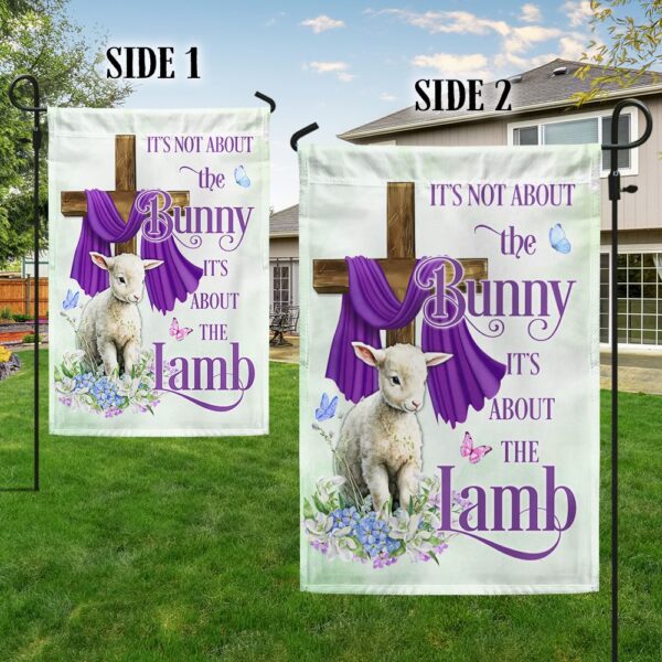Easter Lamb Flag: Celebrate Easter's True Meaning - MLN959F - Image 5
