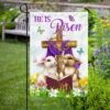 He Is Risen Easter Bunny Cross Flag | Christian Decor TQN959F
